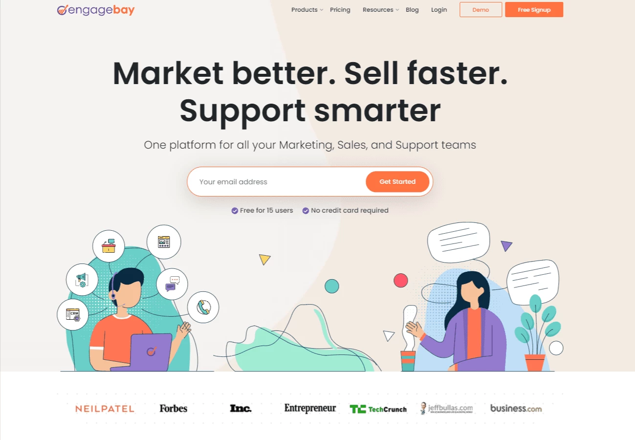 EngageBay GetResponse alternative