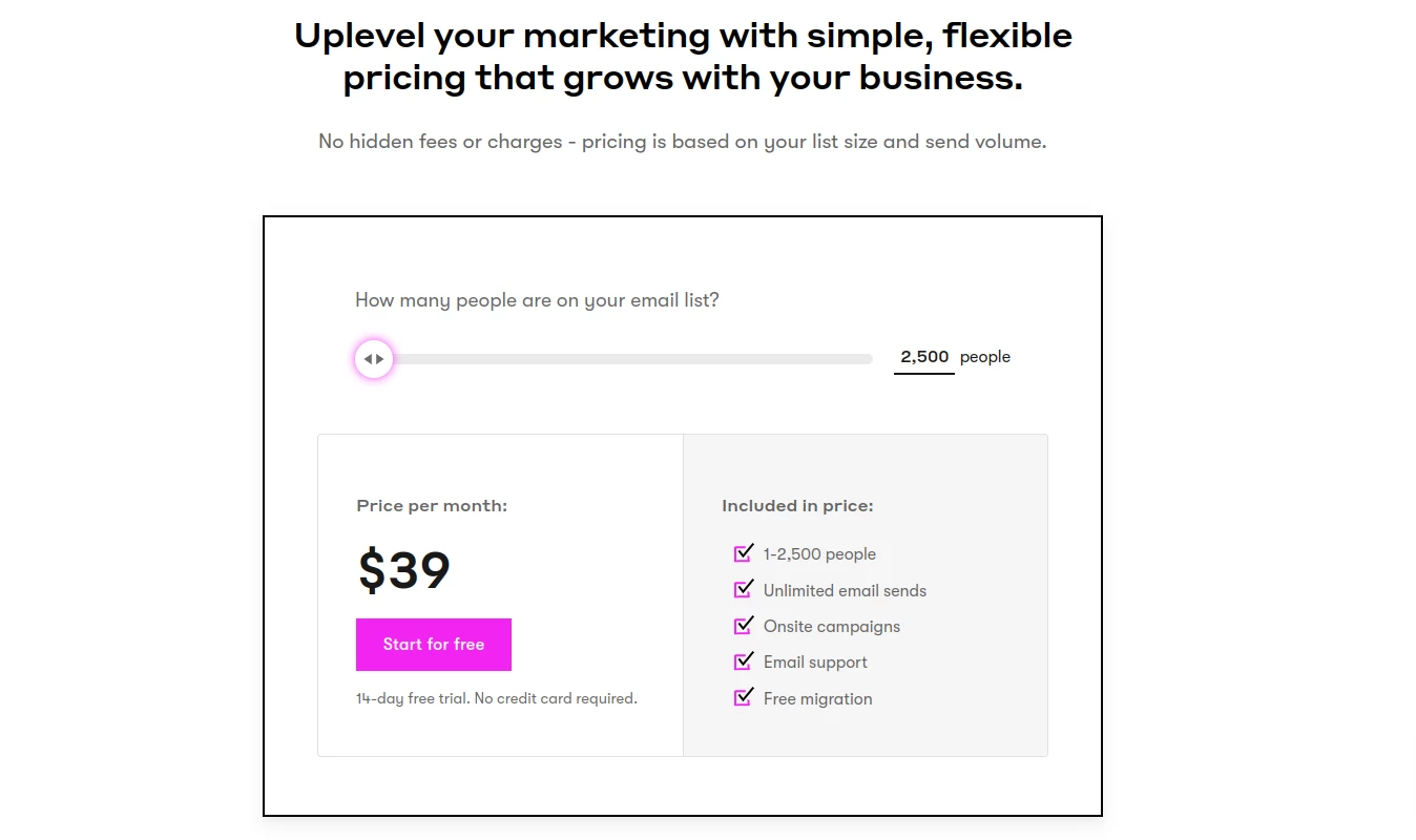 Drip pricing