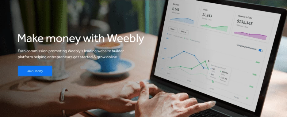 Weebly SaaS affiliate program