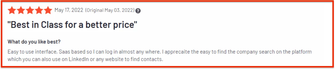 Seamless.ai pros