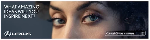Lexus banner ad