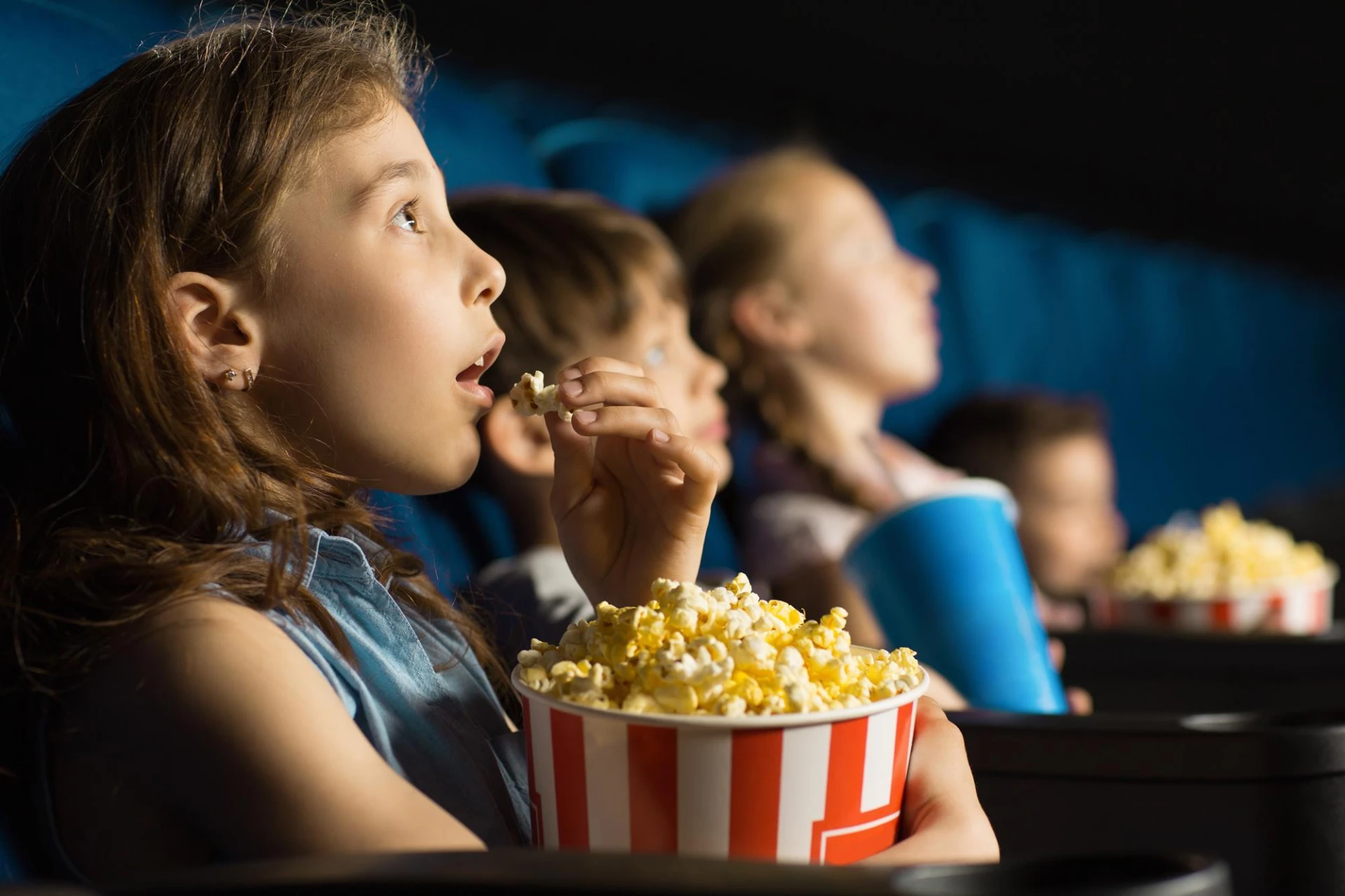 movie and popcorn