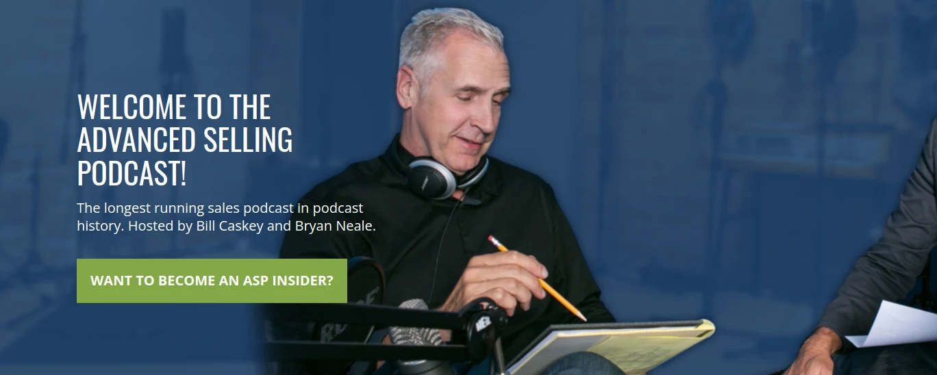 sales podcast example