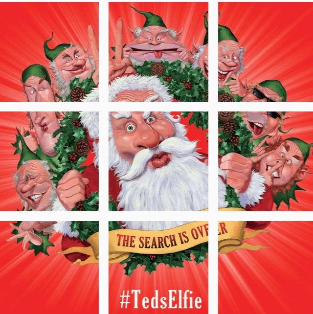 Ted baker hashtag holiday contest