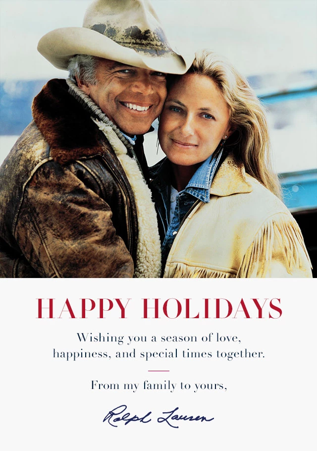 Ralph lauren Christmas wishes email