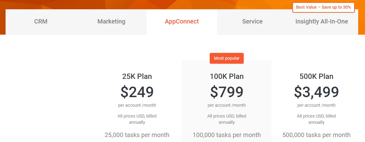 Insightly AppConnect
