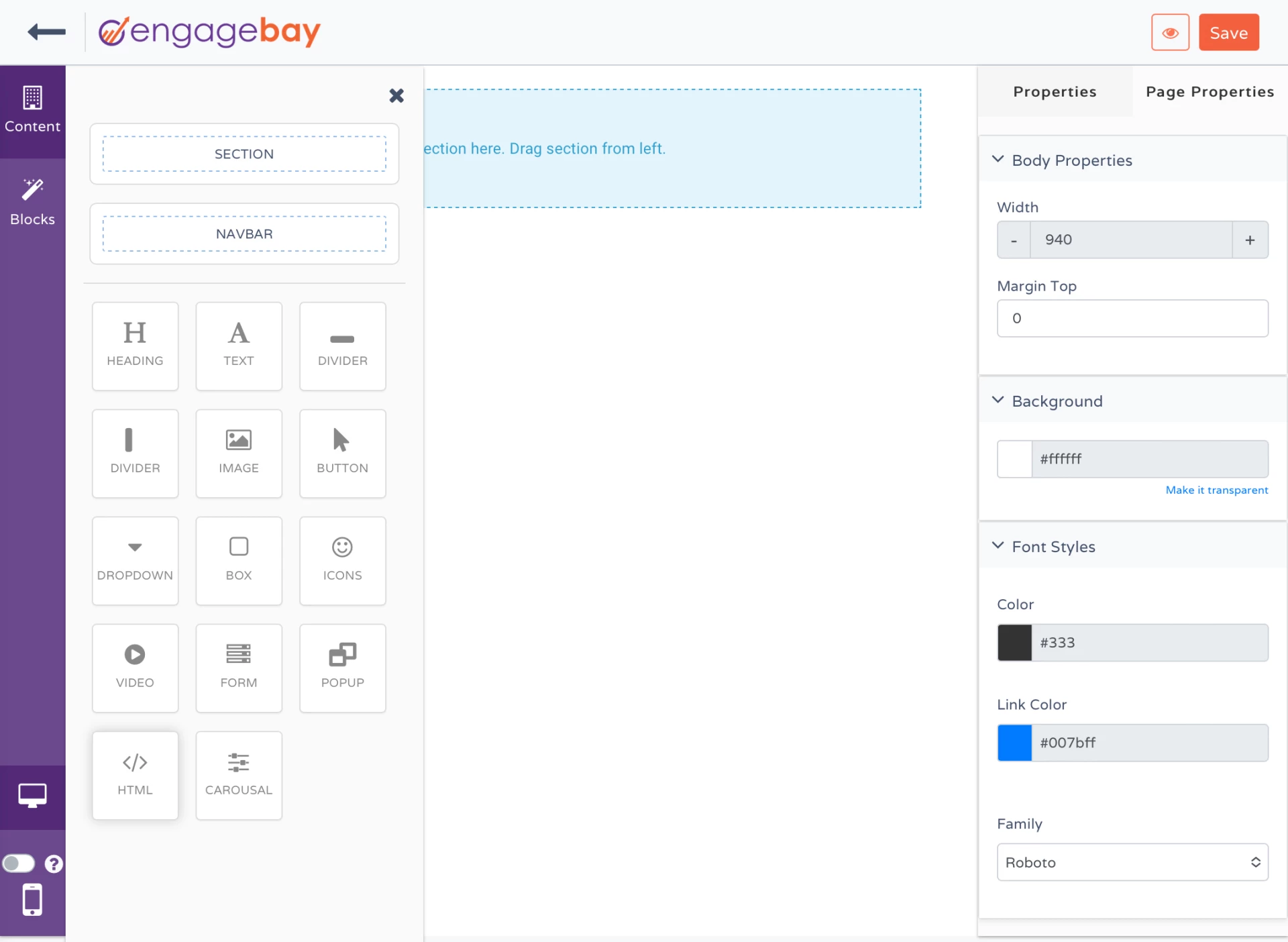 EngageBay-Landing-page