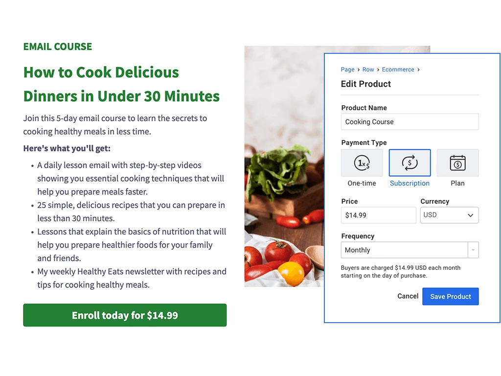 AWeber eCommerce