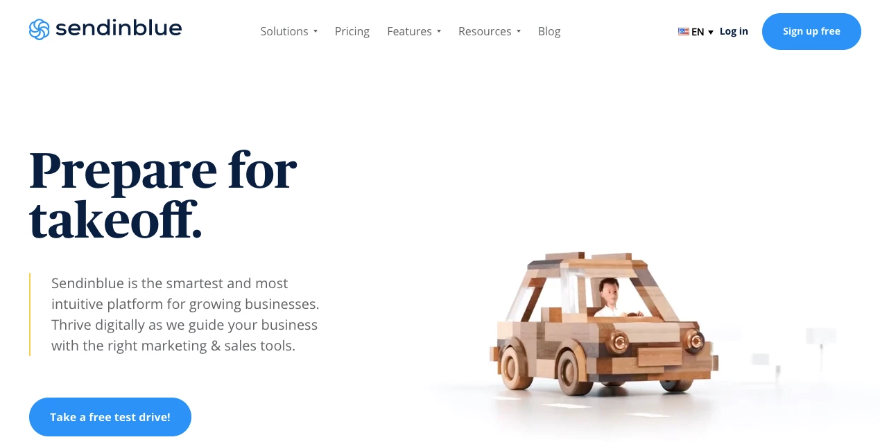 Sendinblue marketing tool for eCommerce