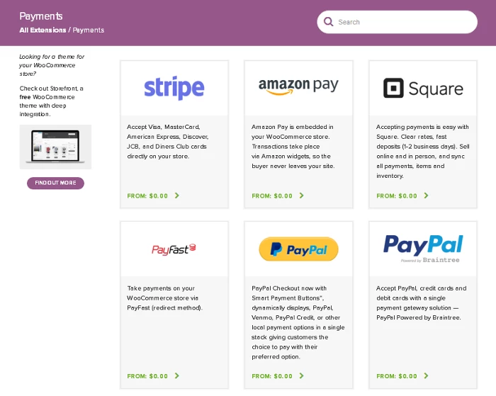 WooCommerce Payment Gateways