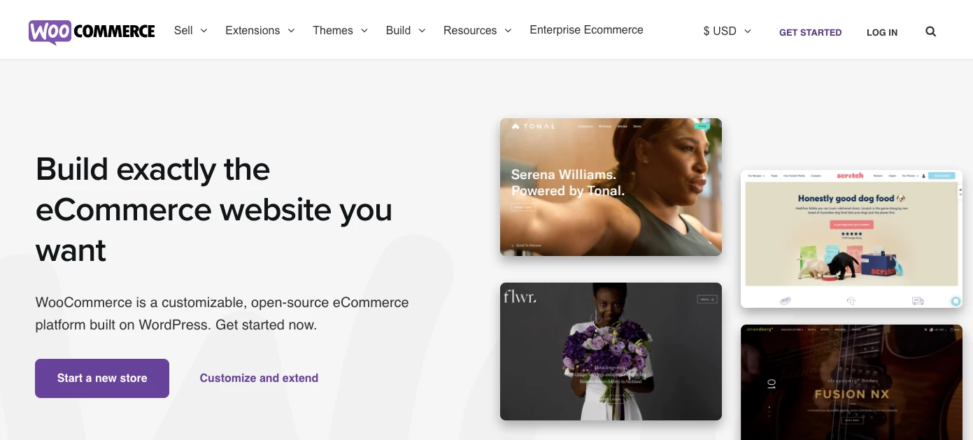 WooCommerce website builder tool for eCommerce