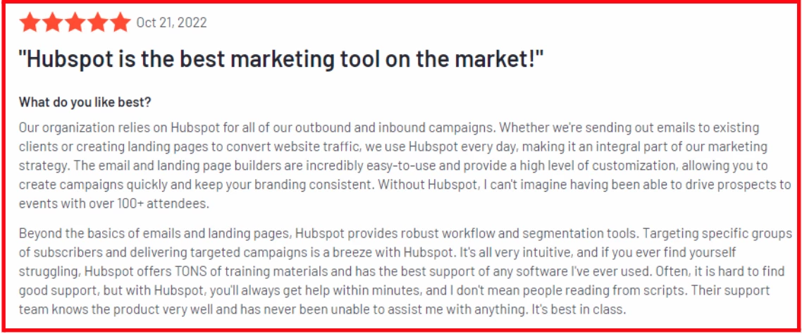 HubSpot pros