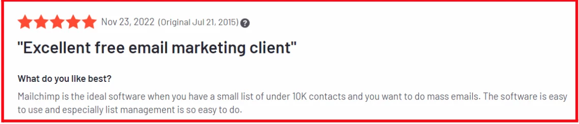 Mailchimp pros