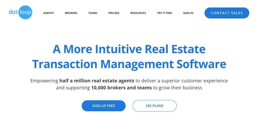 Dotloop marketing automation integrations for real estate