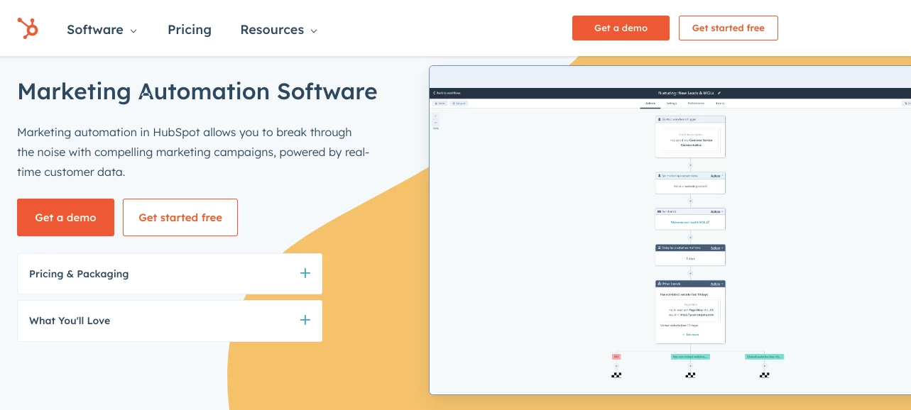 HubSpot marketing automation tool for real estate