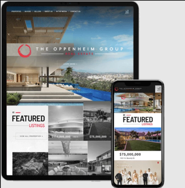 Mobile optimization for real estate website design