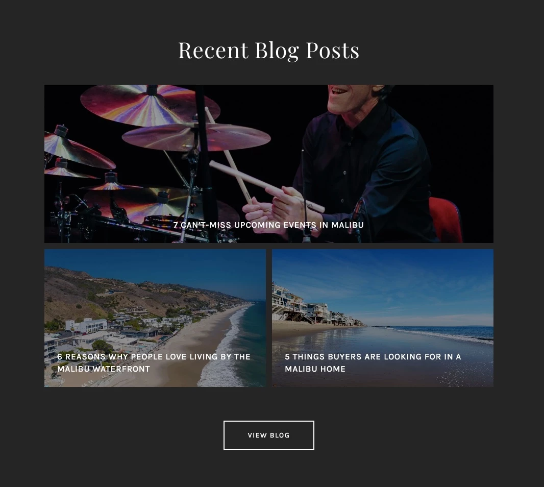 Invest in quality blogs and content for real estate website
