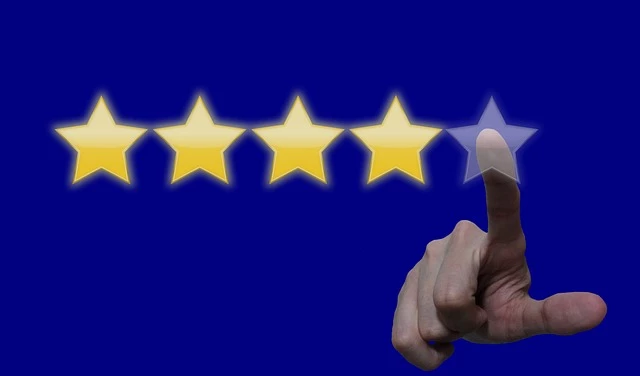 image depicting customer reviews and ratings