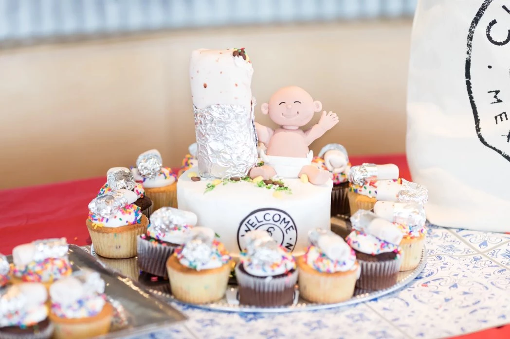 Chipotle Burrito Baby Shower