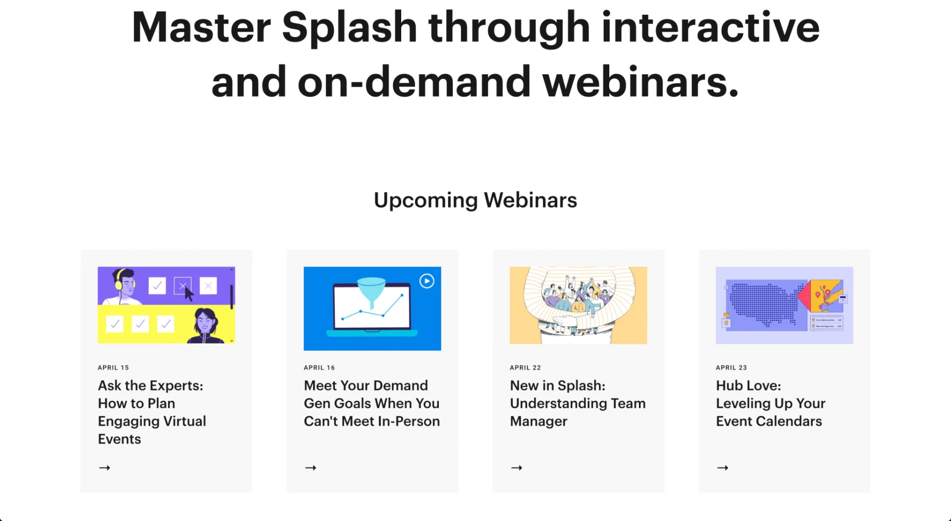 SaaS webinar example