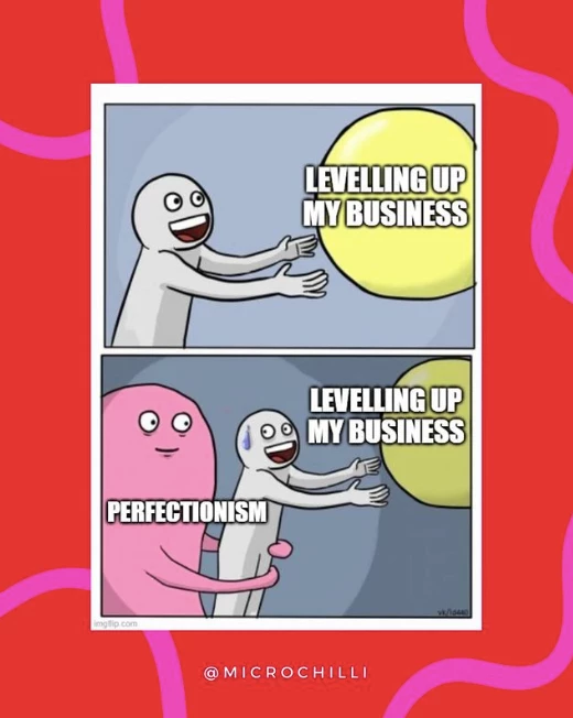 meme about leveling up in business