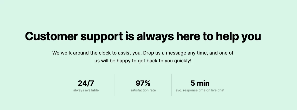 MailerLite customer support