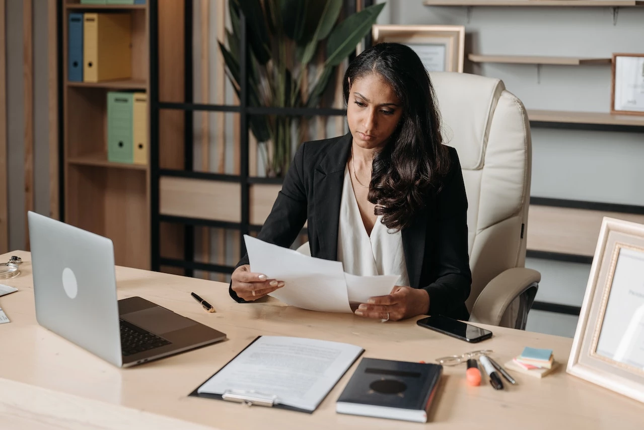 Photo of a lawyer by Pavel Danilyuk for Pexels