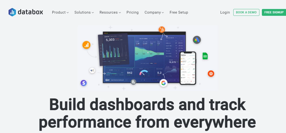 Databox screenshot
