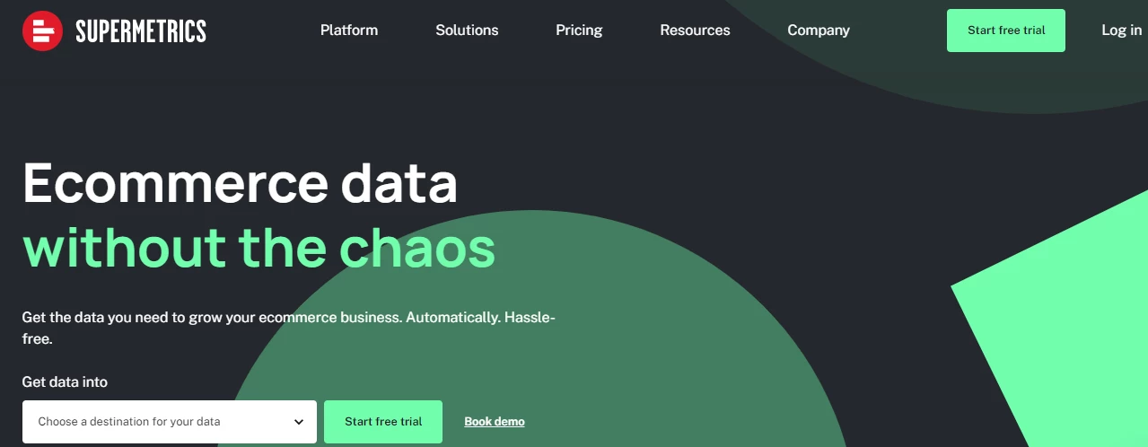 Supermetrics screenshot