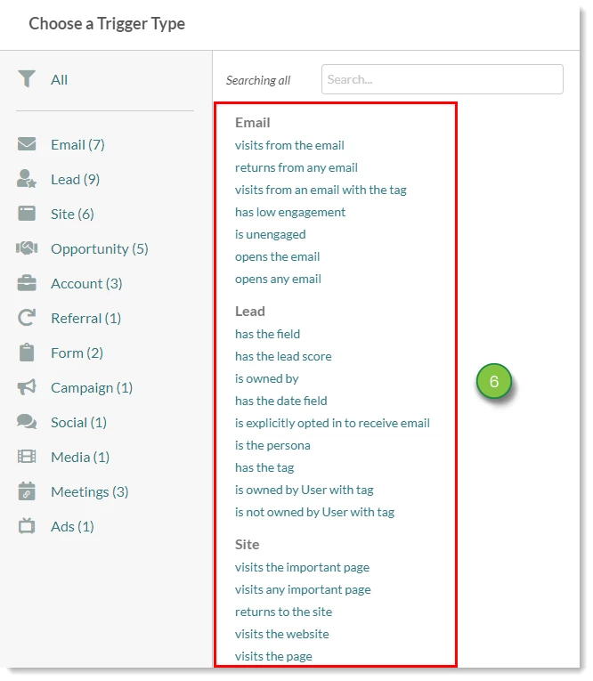 Workflows in SharpSpring