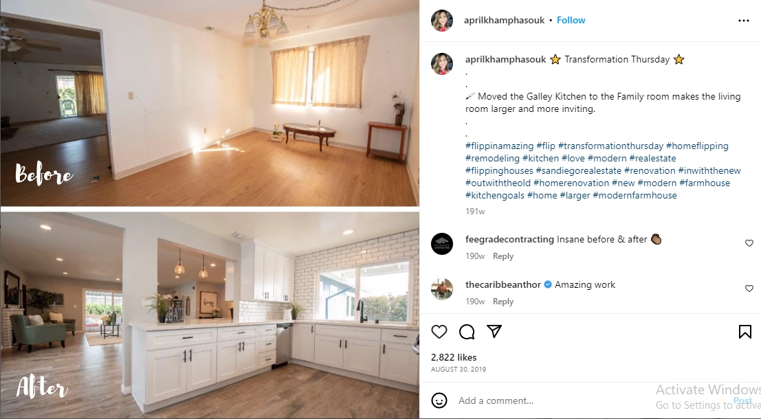 Real estate post ideas
