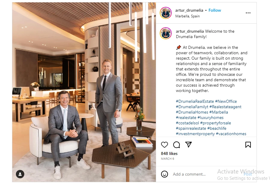 Instagram real estate post ideas